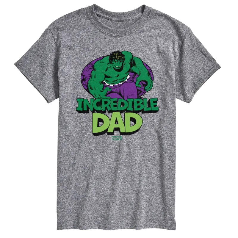 Marvel - Incredible Dad Hulk - Men's Short Sleeve Tee made by Marvel