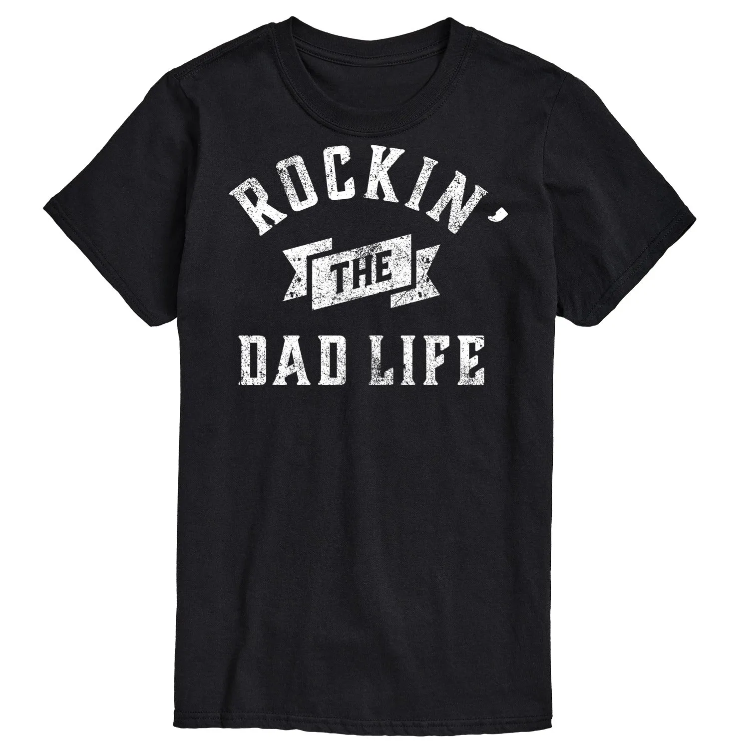 Instant Message - Rockin Dad Life - Father's Day Gift - Men's Short Sleeve Graphic T-Shirt sold by Zulily product image thumbnail 3