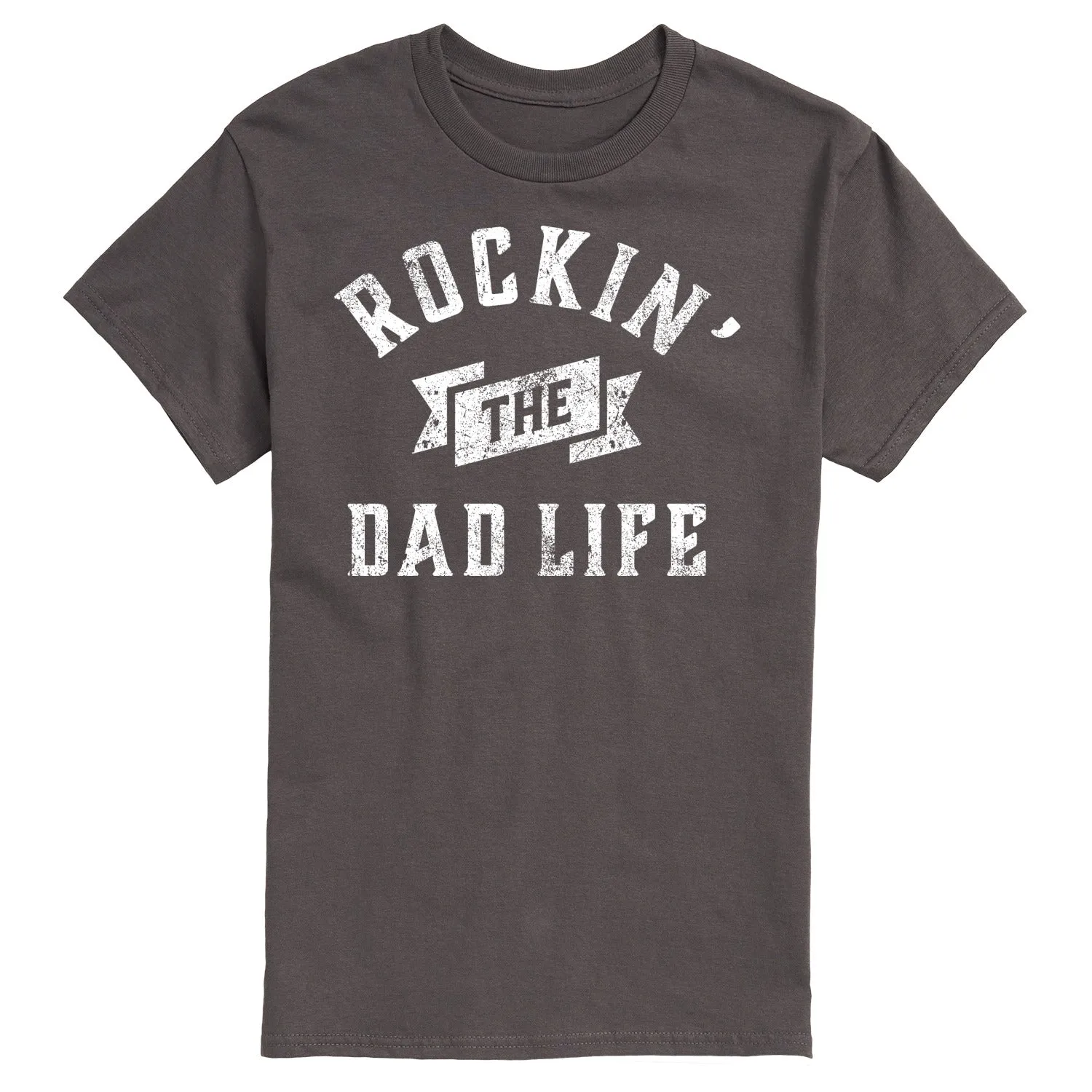 Instant Message - Rockin Dad Life - Father's Day Gift - Men's Short Sleeve Graphic T-Shirt sold by Zulily product image thumbnail 4