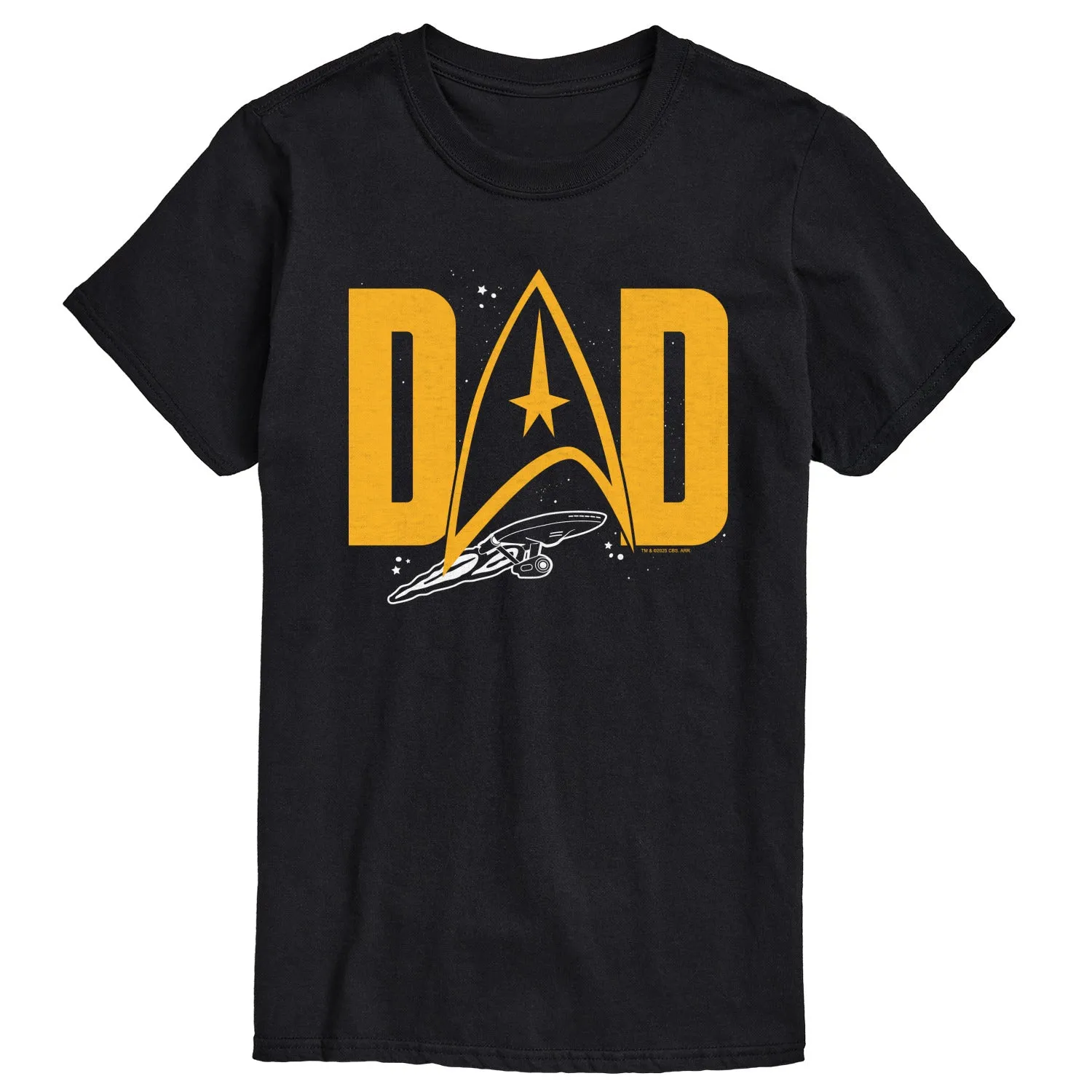 Star Trek - Starfleet Dad - Men's Short Sleeve Graphic T-Shirt sold by Zulily product image thumbnail 2