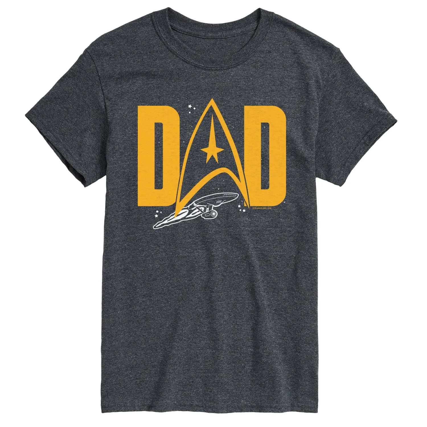 Star Trek - Starfleet Dad - Men's Short Sleeve Graphic T-Shirt sold by Zulily product image thumbnail 4
