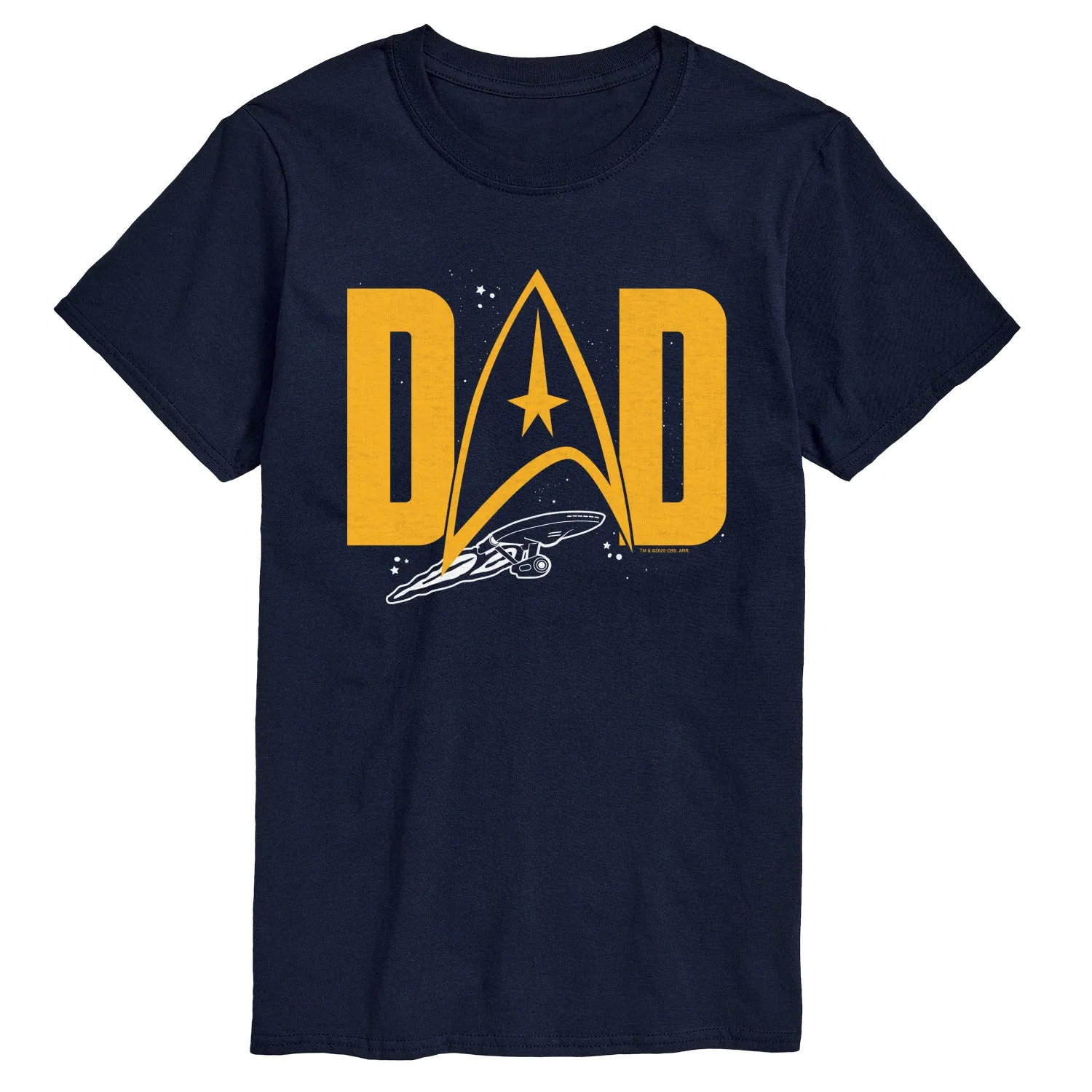 Star Trek - Starfleet Dad - Men's Short Sleeve Graphic T-Shirt sold by Zulily