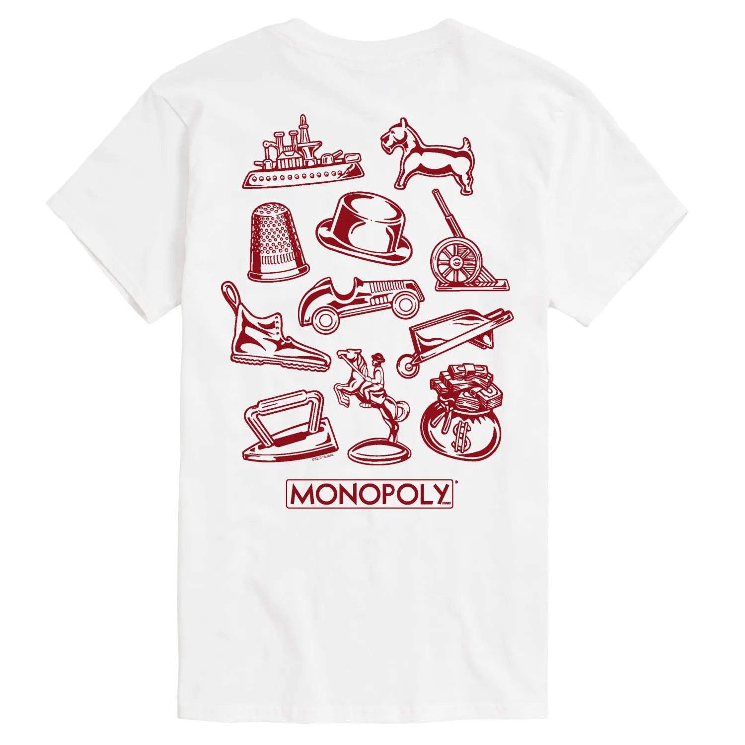 Monopoly - Monopoly Piece - Men's Short Sleeve Graphic T-Shirt sold by Zulily product image thumbnail 3