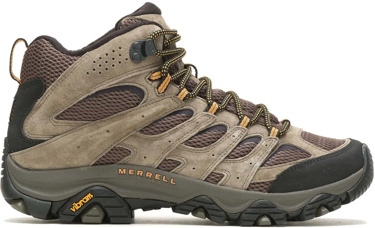 Merrell Moab 3 Mid Mens Walnut made by Merrell