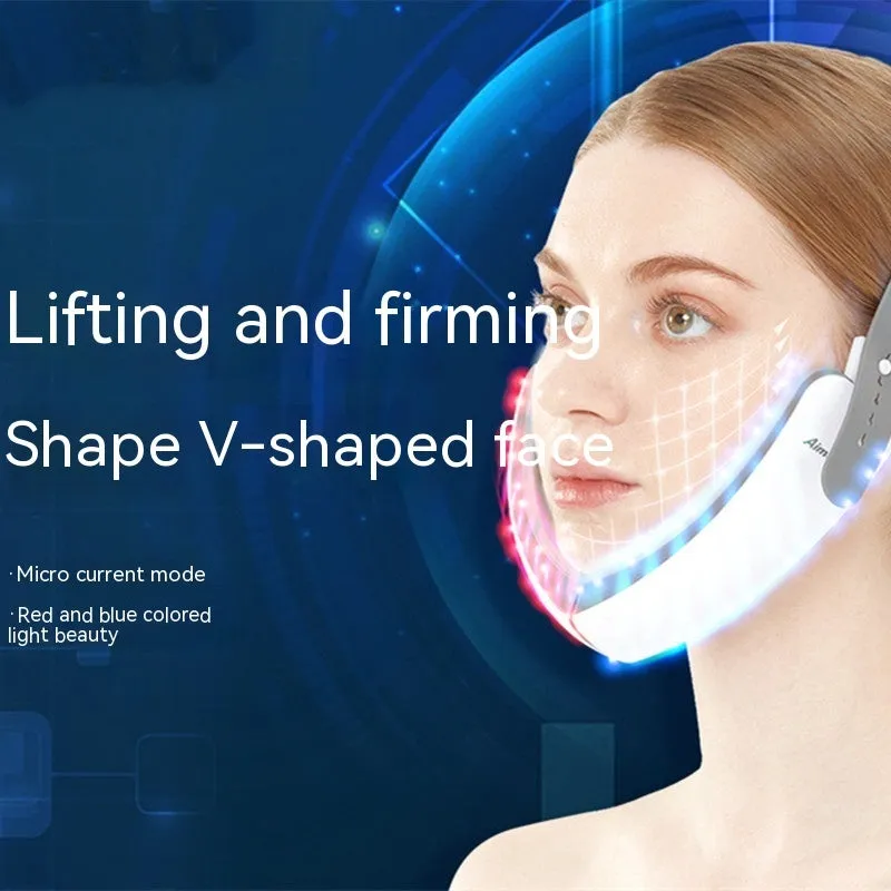High Frequency Micro Current Face-shaping Tool Shock Color Light RF Beauty Instrument made by Zulily