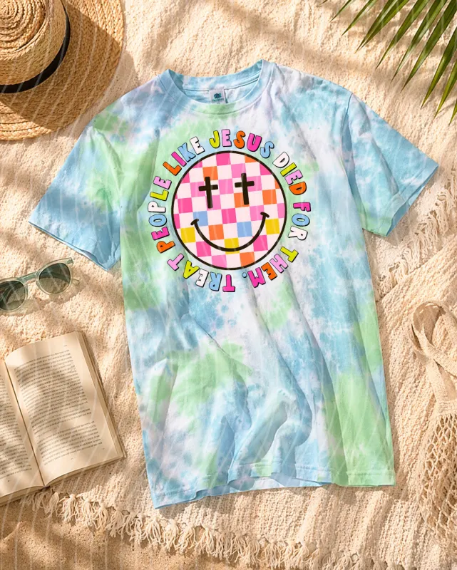 Treat People Like Jesus Died for Them Graphic Tee made by Zulily
