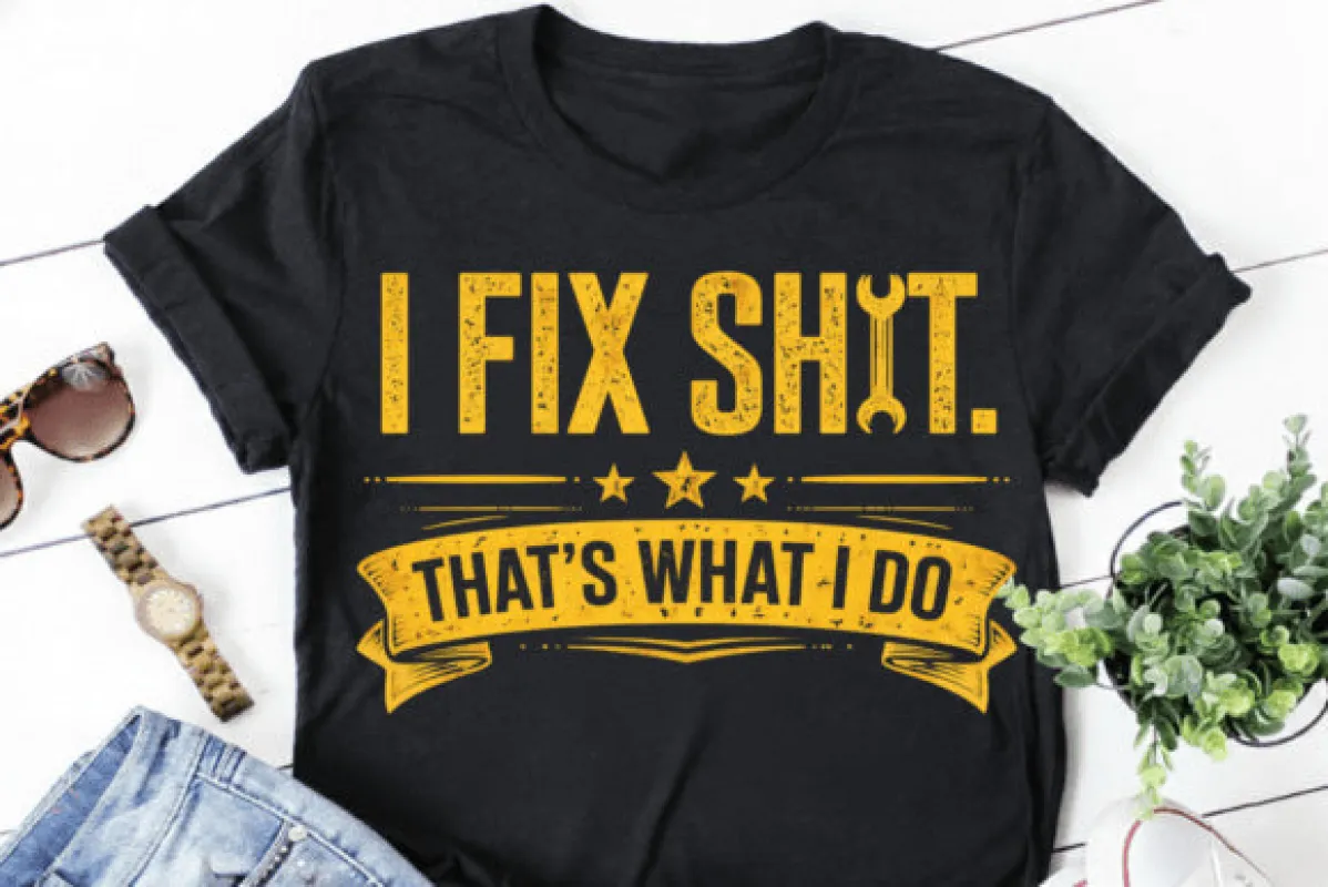 I Fix Sh*t Graphic Tee made by Zulily