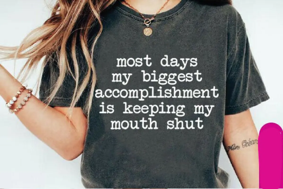 My Biggest Accomplishment Graphic Tee made by Zulily
