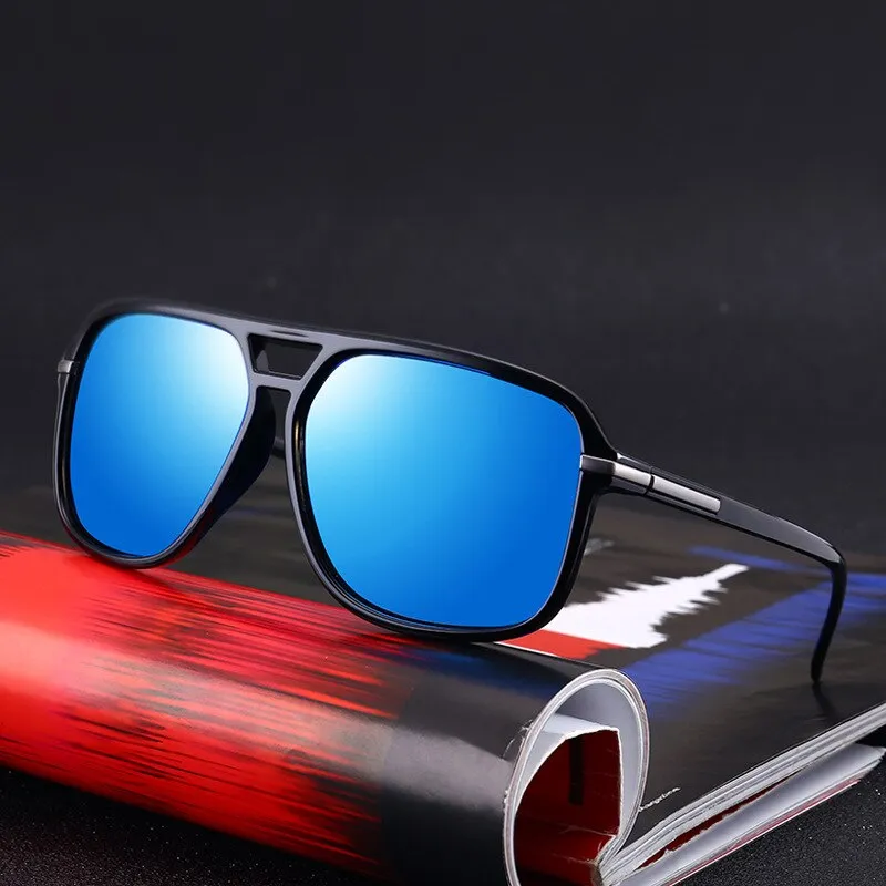 Oversized Sunglasses Men Polarized Mirror Goggles Driving Sun Glasses sold by Zulily product image thumbnail 3
