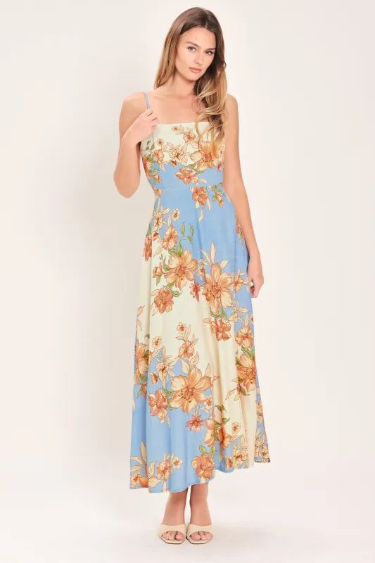 Summer Serenade Woven Midi Dress made by Flying Tomato