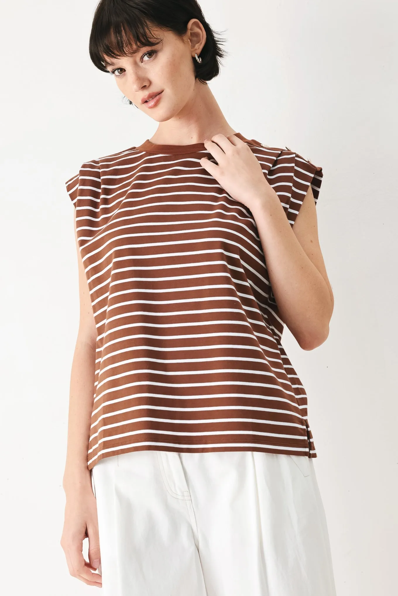 Everyday Cool Strip Knit Top sold by Zulily product image thumbnail 5