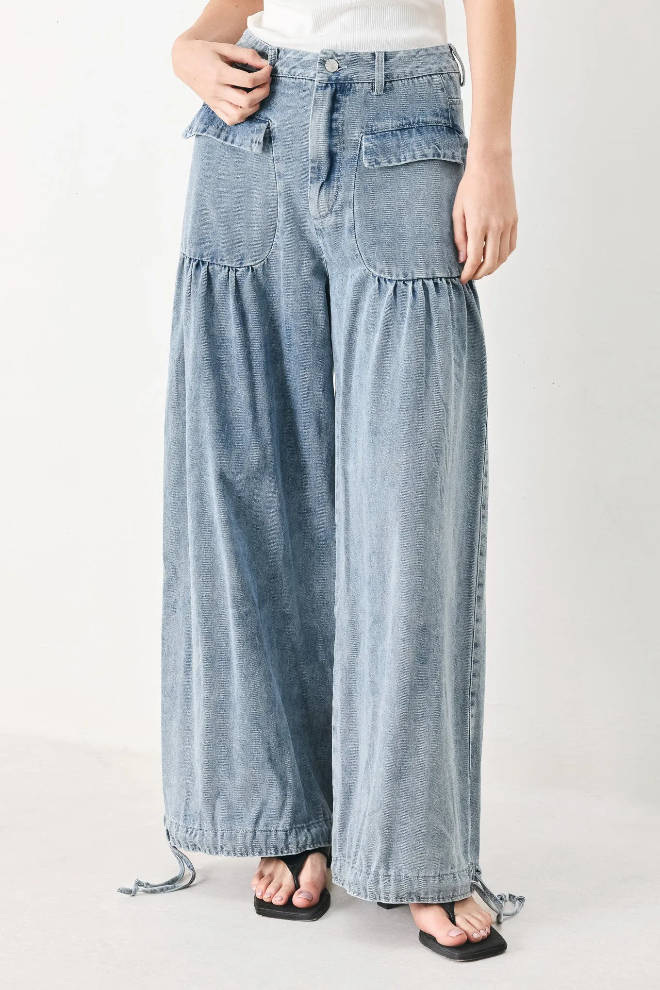Easy Edge Denim Pants sold by Zulily