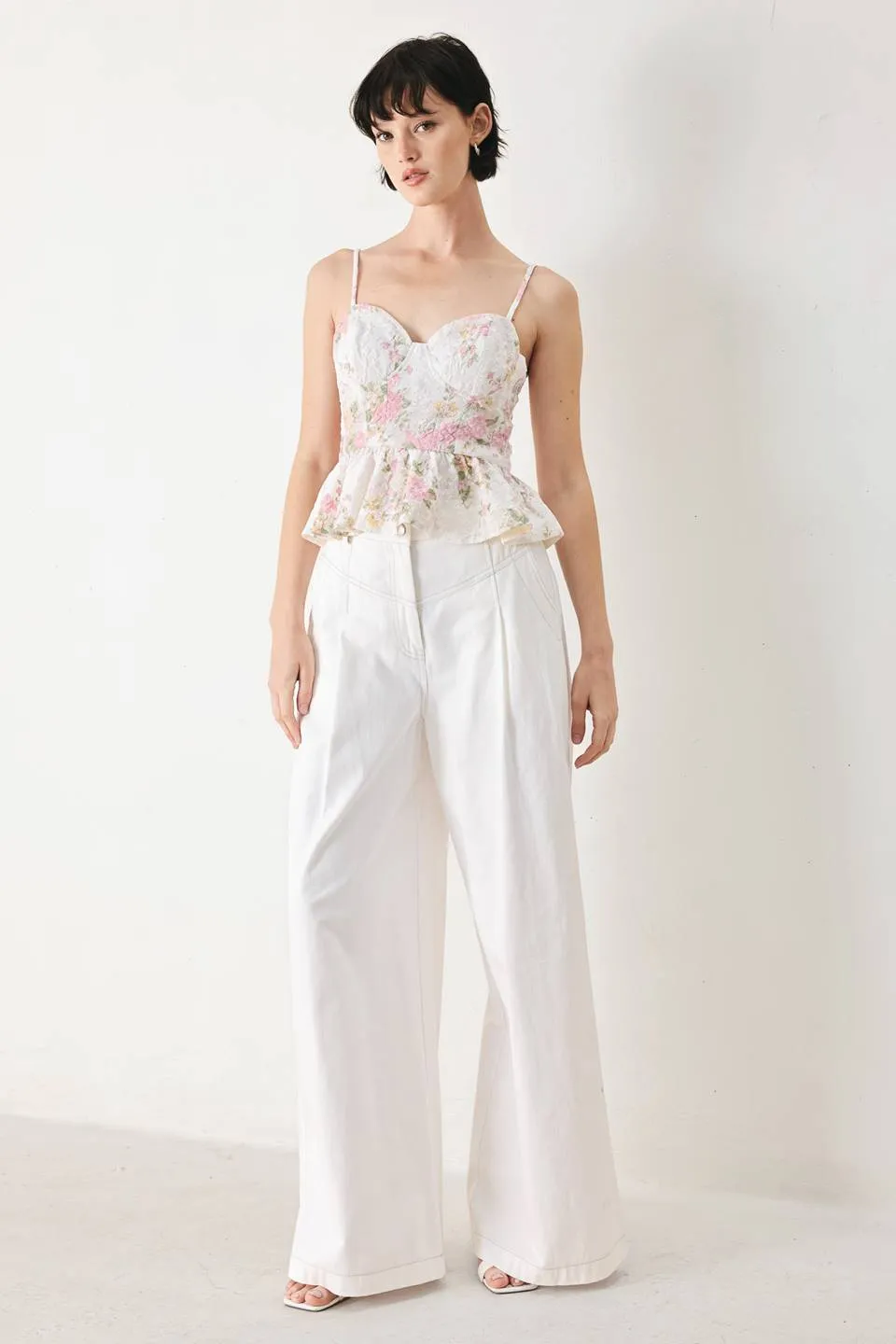 Garden Stay Woven Bustier Top sold by Zulily product image thumbnail 2