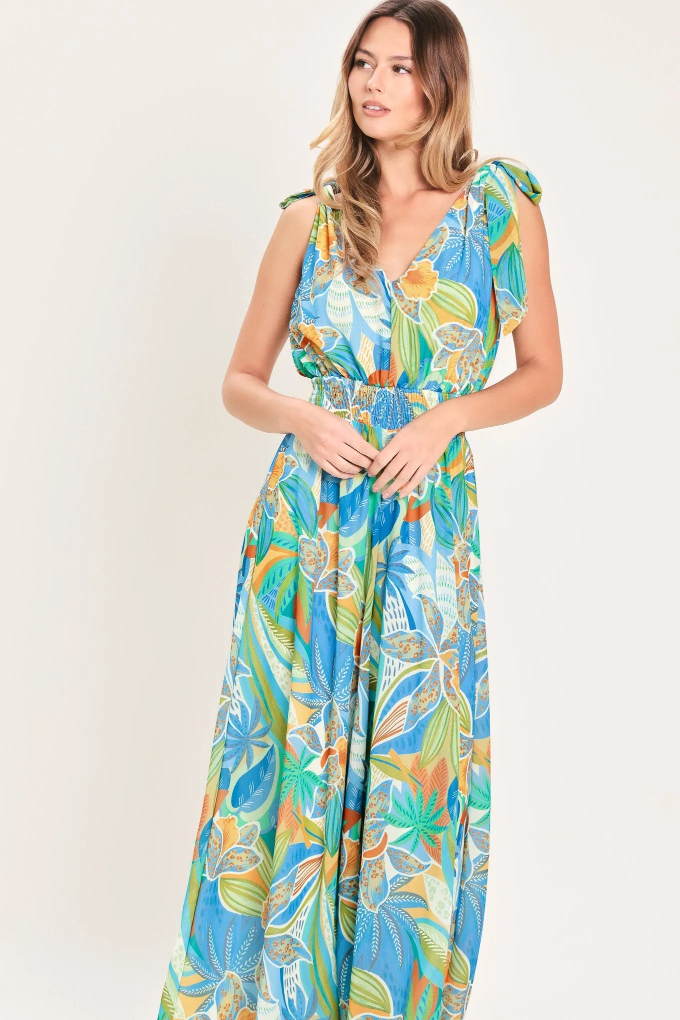 Sunset Island Woven Jumpsuit sold by Zulily product image thumbnail 3