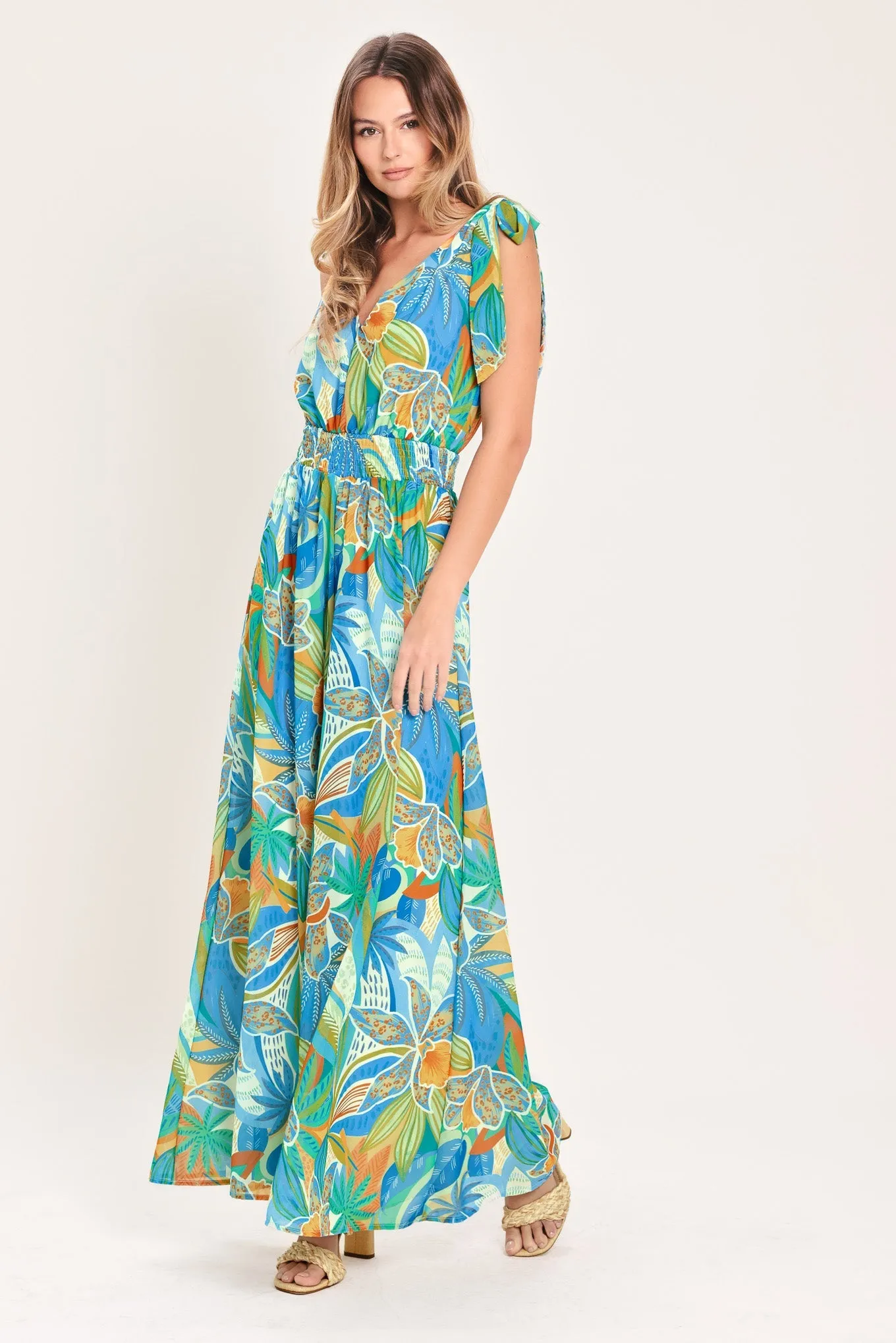 Sunset Island Woven Jumpsuit sold by Zulily product image thumbnail 4