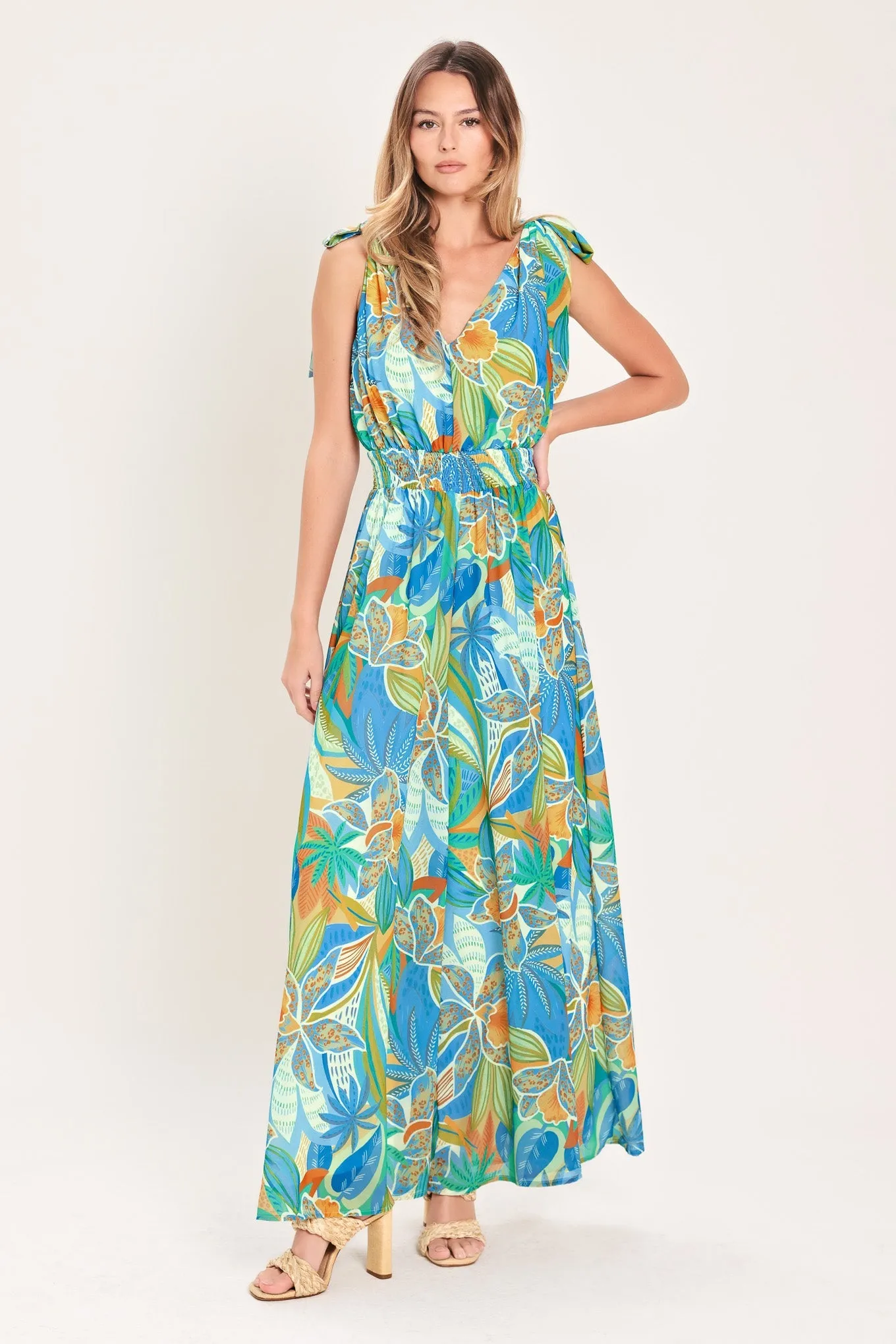 Sunset Island Woven Jumpsuit sold by Zulily