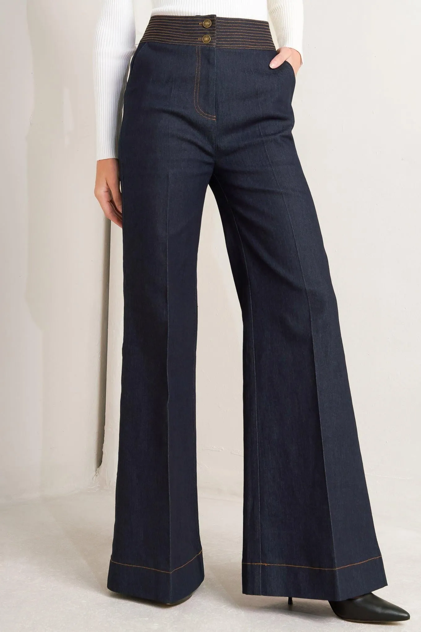 Strong Frame Denim Pants sold by Zulily