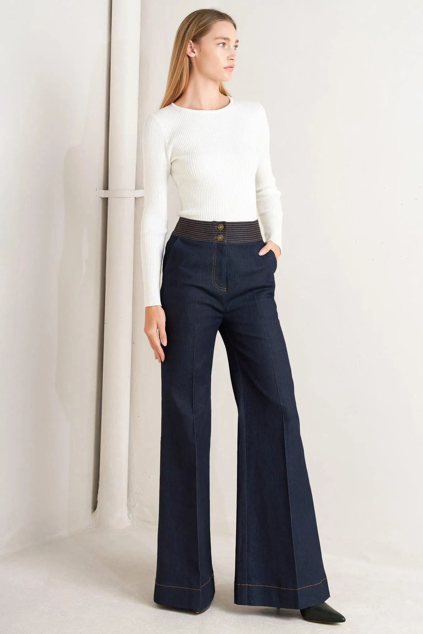 Strong Frame Denim Pants sold by Zulily product image thumbnail 5