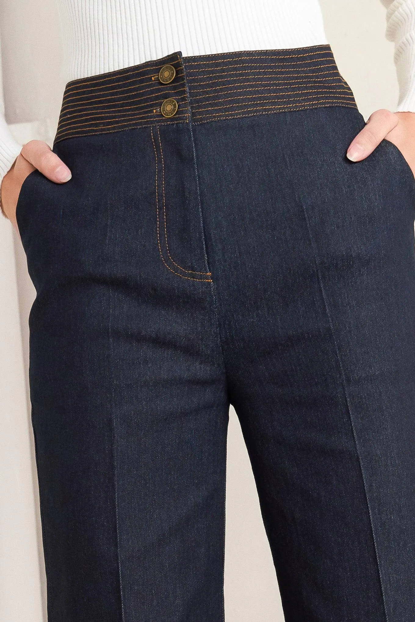 Strong Frame Denim Pants sold by Zulily product image thumbnail 2