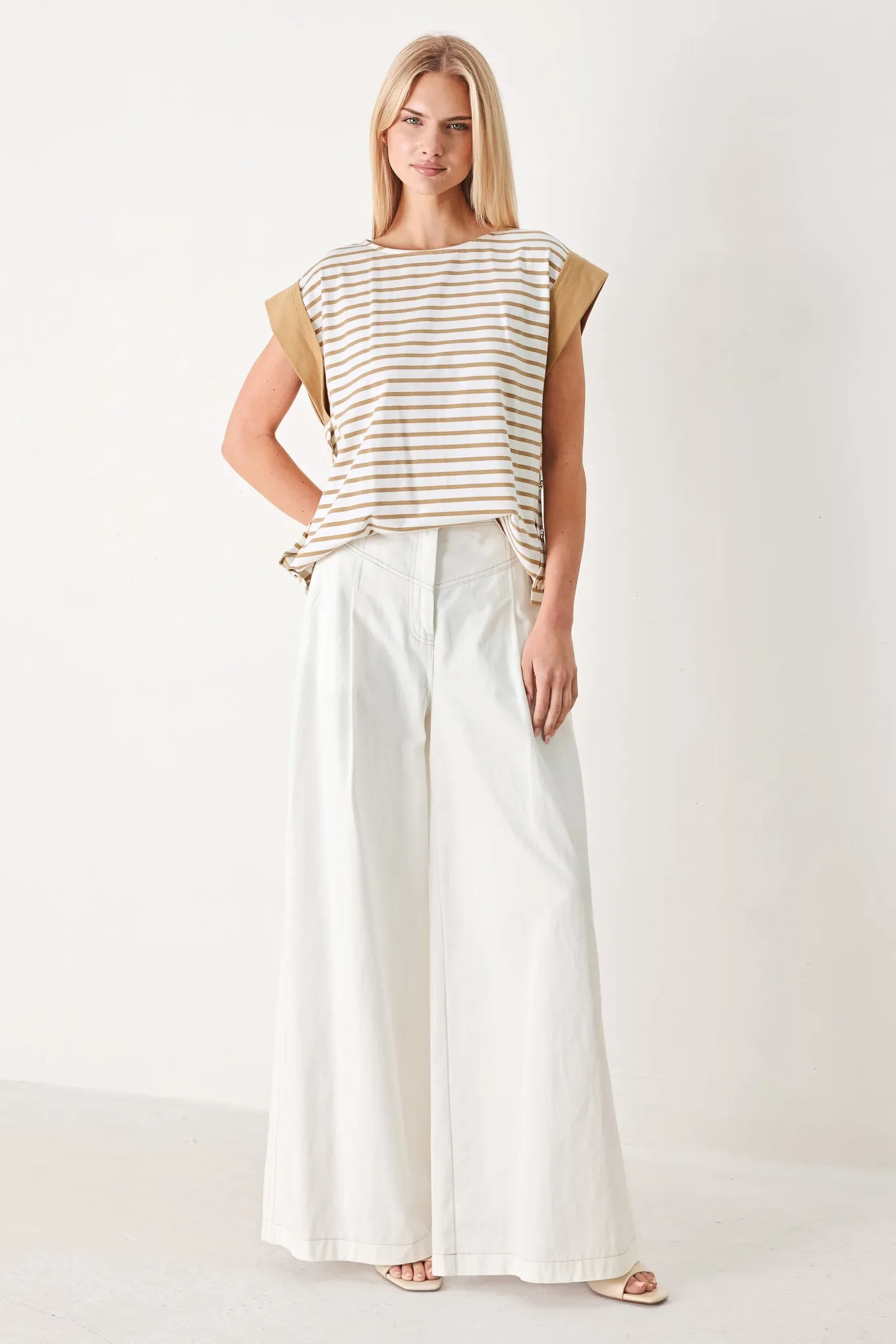 Sunset Mood Strip Knit Top sold by Zulily product image thumbnail 5