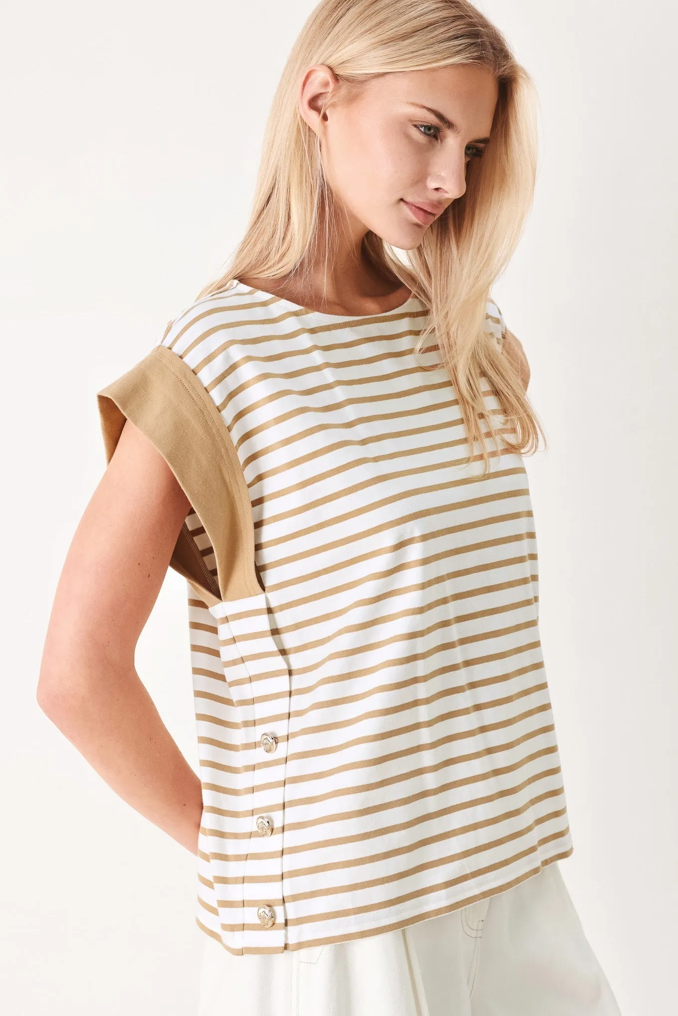 Sunset Mood Strip Knit Top sold by Zulily product image thumbnail 2