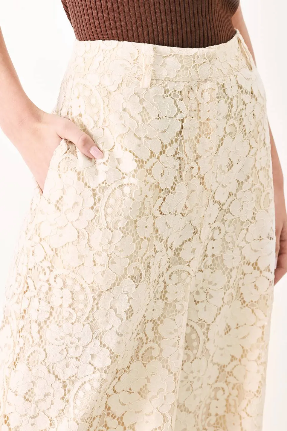 Delicate Beauty Woven Lace Pants sold by Zulily product image thumbnail 4