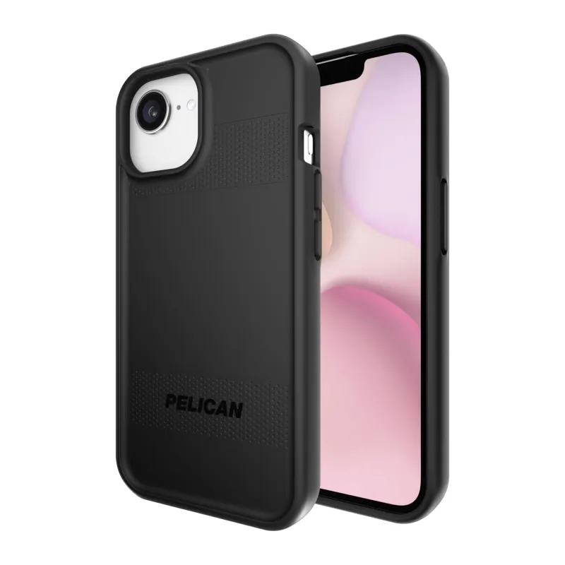 Pelican Protector iPhone 16e (2025) / 15/14 / 13 Case [Compatible with MagSafe] Magnetic Phone Case with 16ft Military-Grade Drop Protection - Heavy Duty Cover for iPhone 16e (2025) - Black made by Zulily