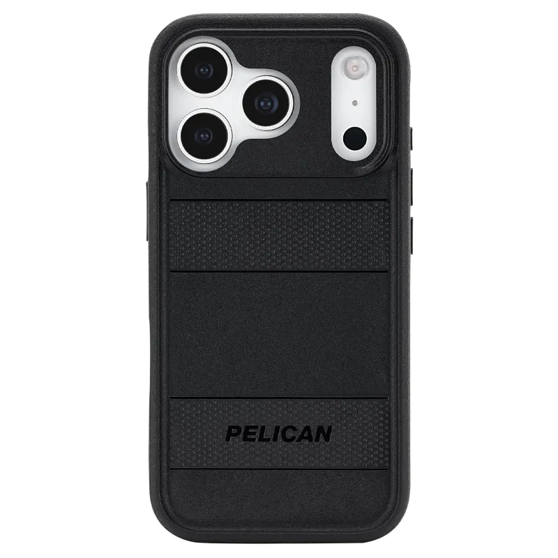 Pelican Protector iPhone 17 Pro Case [Compatible with MagSafe] Rugged Magnetic Phone Case with 16ft Military-Grade Drop Protection - Heavy Duty Phone Cover for iPhone 17 Pro - Black made by Zulily