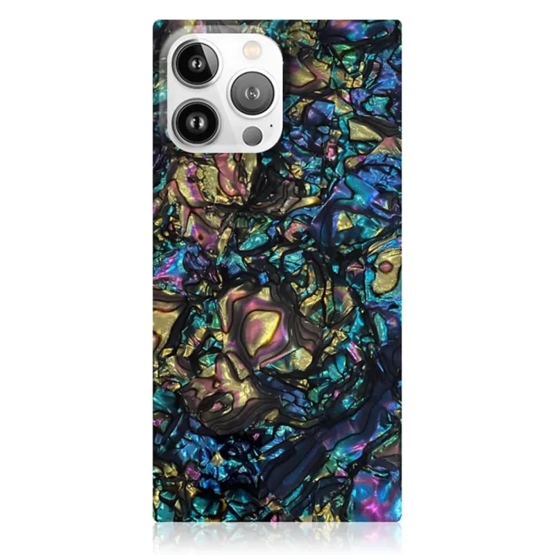 Flaunt Official Square Protective Case - Compatible with iPhone 16 Pro Max - Compatible with MagSafe & Wireless Charging - Drop-Tested & Shockproof - (Abalone Shell) made by Zulily