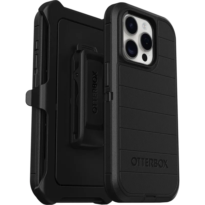OtterBox Defender Series Pro Black iPhone 15 Pro Case 77-92680 made by OtterBox