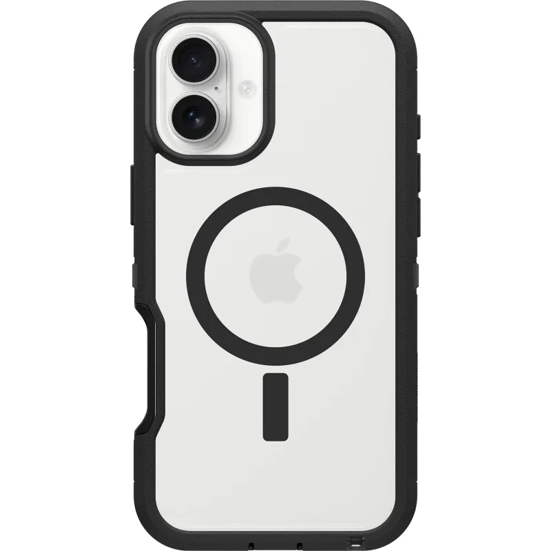 OtterBox iPhone 16 Plus Defender Series XT Clear Case - Dark Side made by OtterBox
