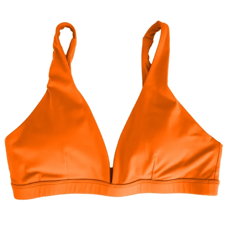 Women Deep V-Neck Sports Bras U-Shaped Back Sport Bras Padded Strappy Crop Open Back Low Impact Bras Sexy Fitness Tank Tops with Removable Pads for Gy made by Zulily
