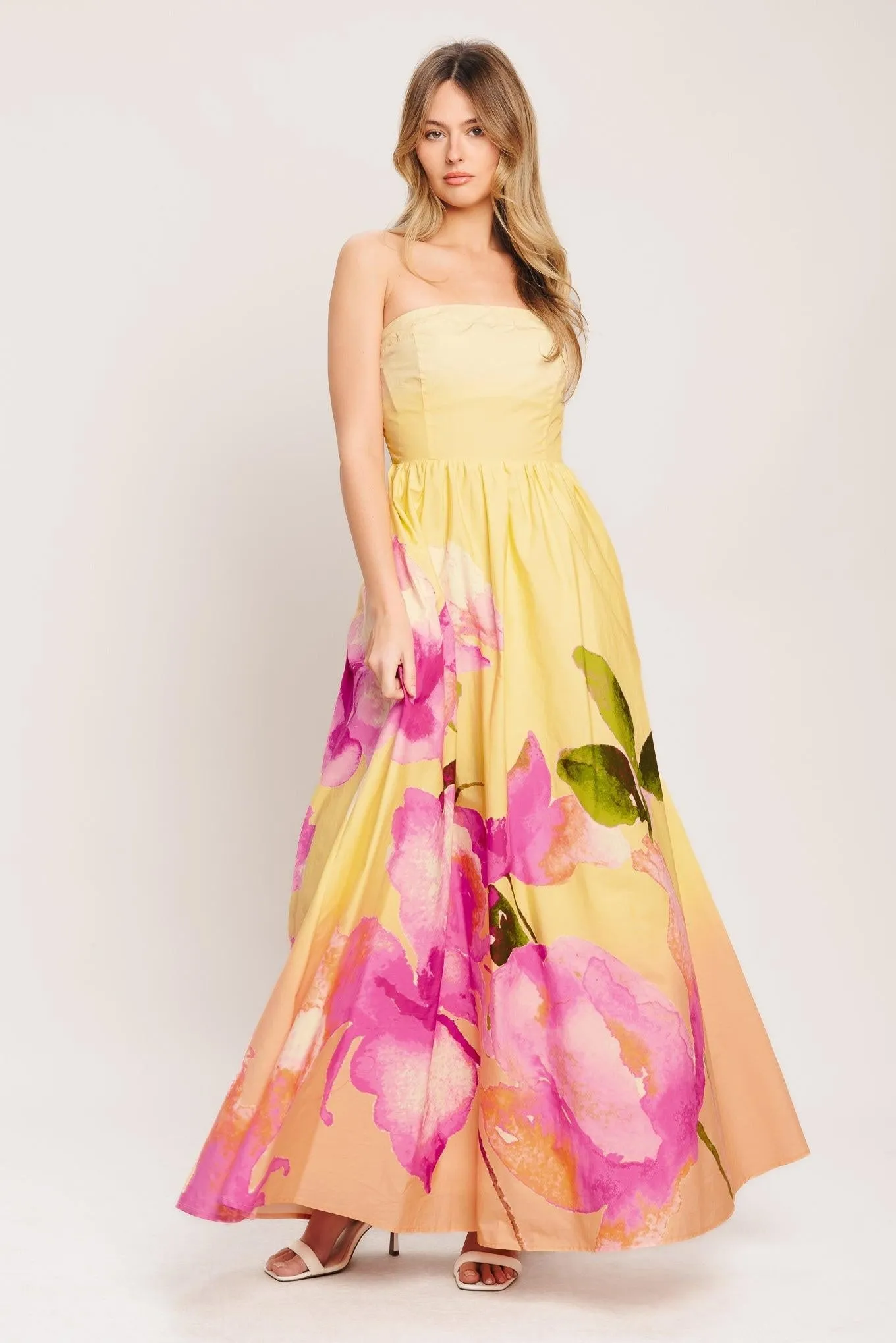 Dreamy Ombre Woven Maxi Dress sold by Zulily product image thumbnail 5