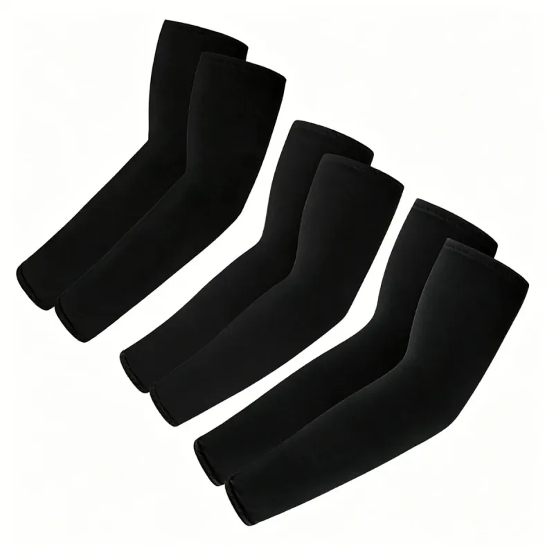 3 Pairs UV Protection Cooling Arm Sleeves made by Leo Rosi