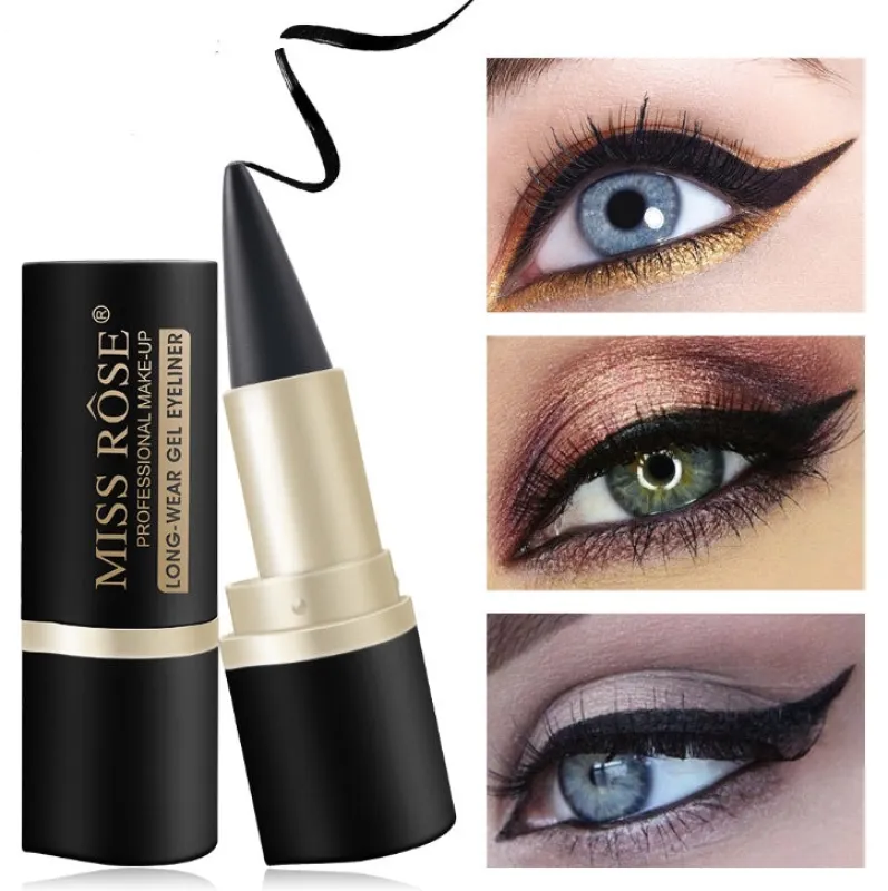 Waterproof Black Eyeliner Liquid Eye Liner Pen Pencil Gel Beauty Makeup Cosmetic Eyelashes Waterproof Eye Liner Makeup Tool made by Zulily