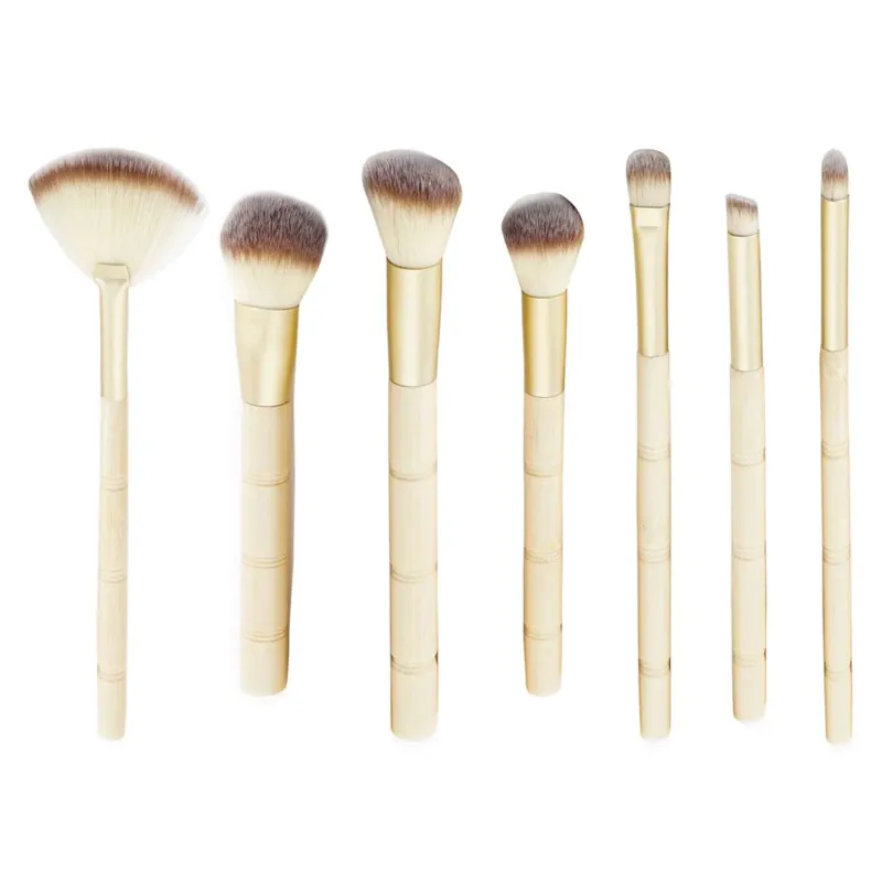 La Sante 7-Piece Set: Bamboo Makeup Brushes made by Zulily