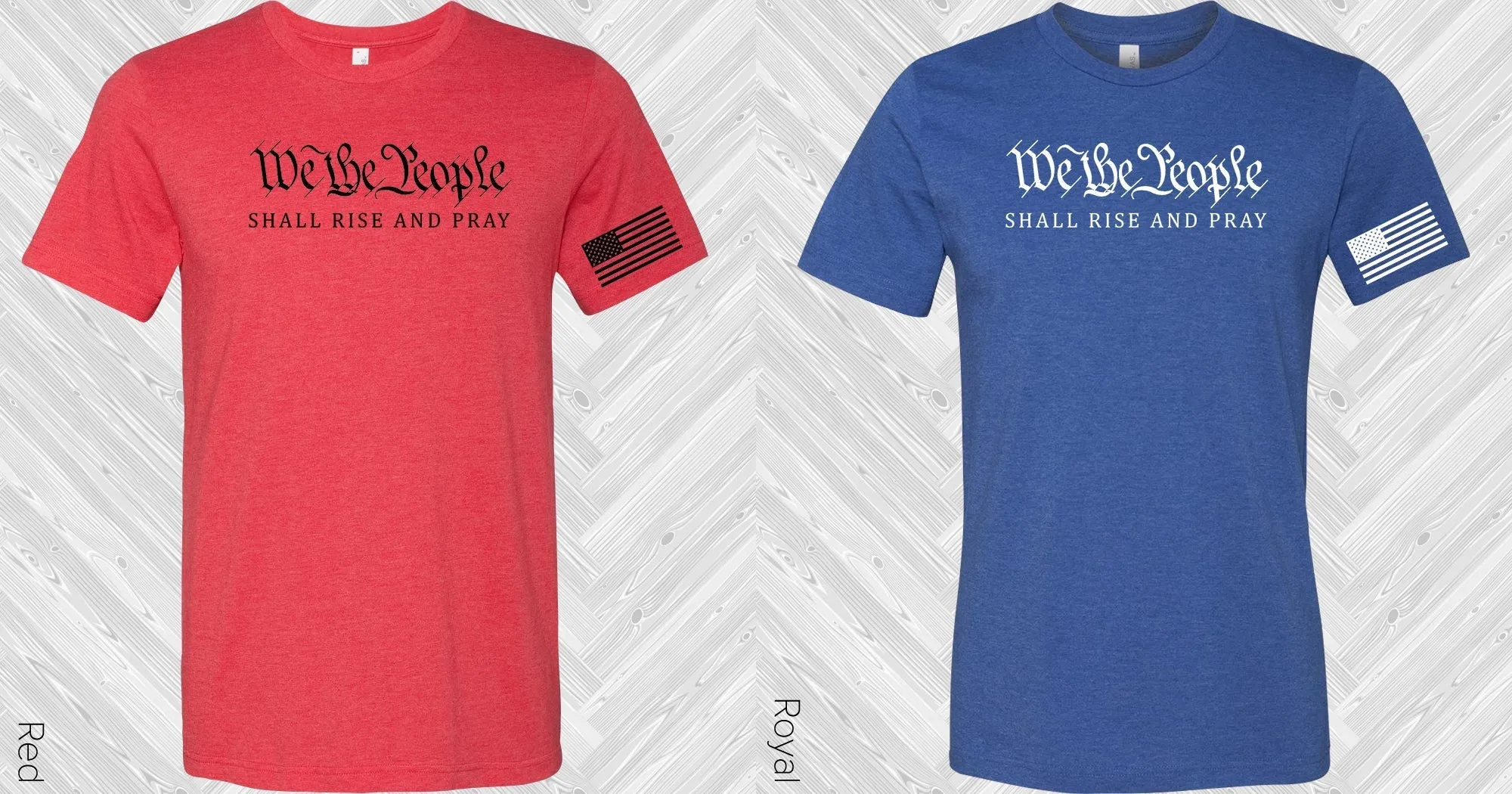 We the People Shall Rise and Pray Graphic Tee sold by Zulily product image thumbnail 2