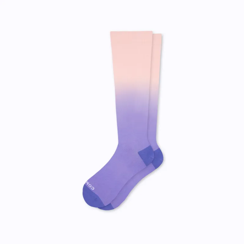 Knee-High Compression Socks – Ombre made by Zulily