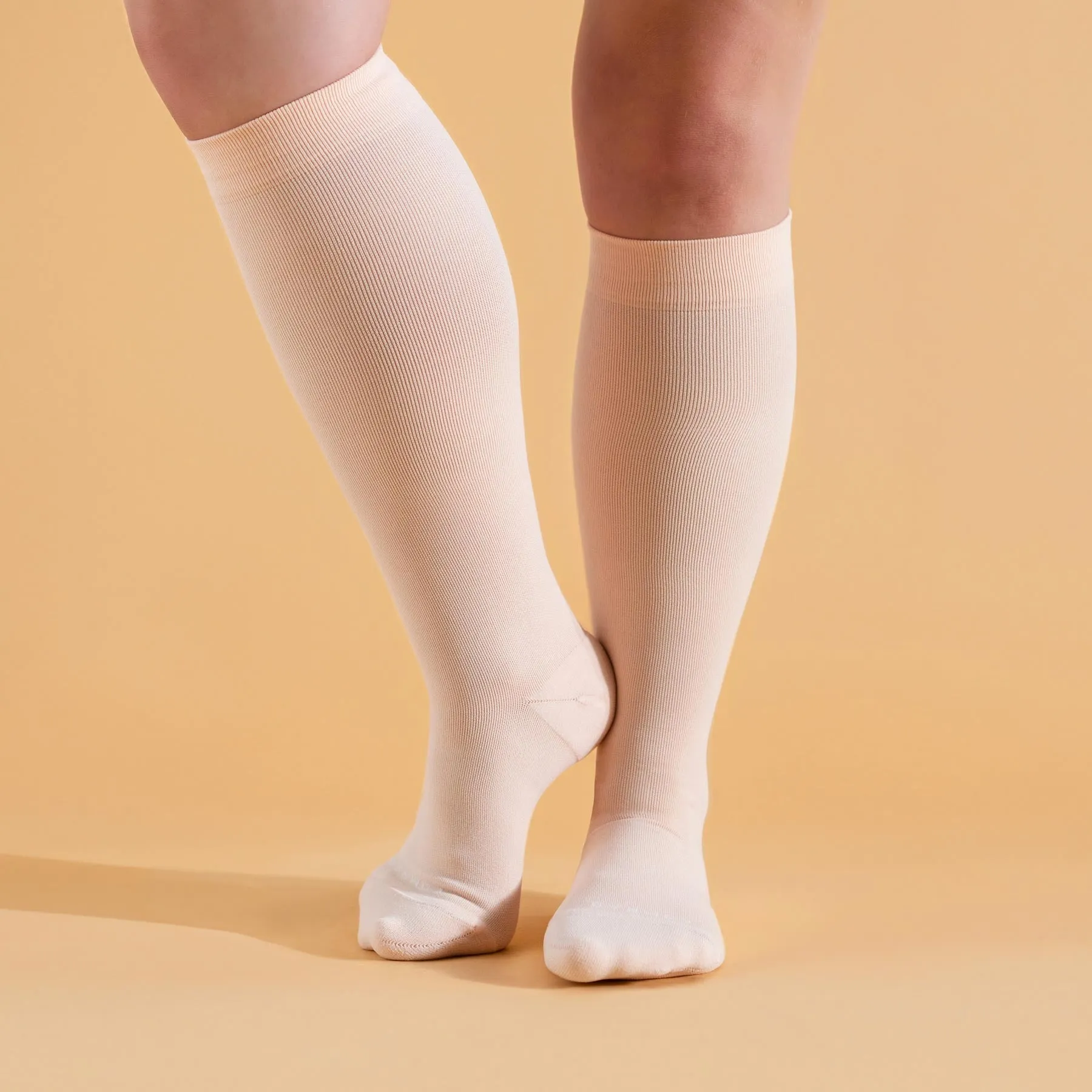Knee-High Compression Socks - Solid (20-30 mmHg) sold by Zulily product image thumbnail 2