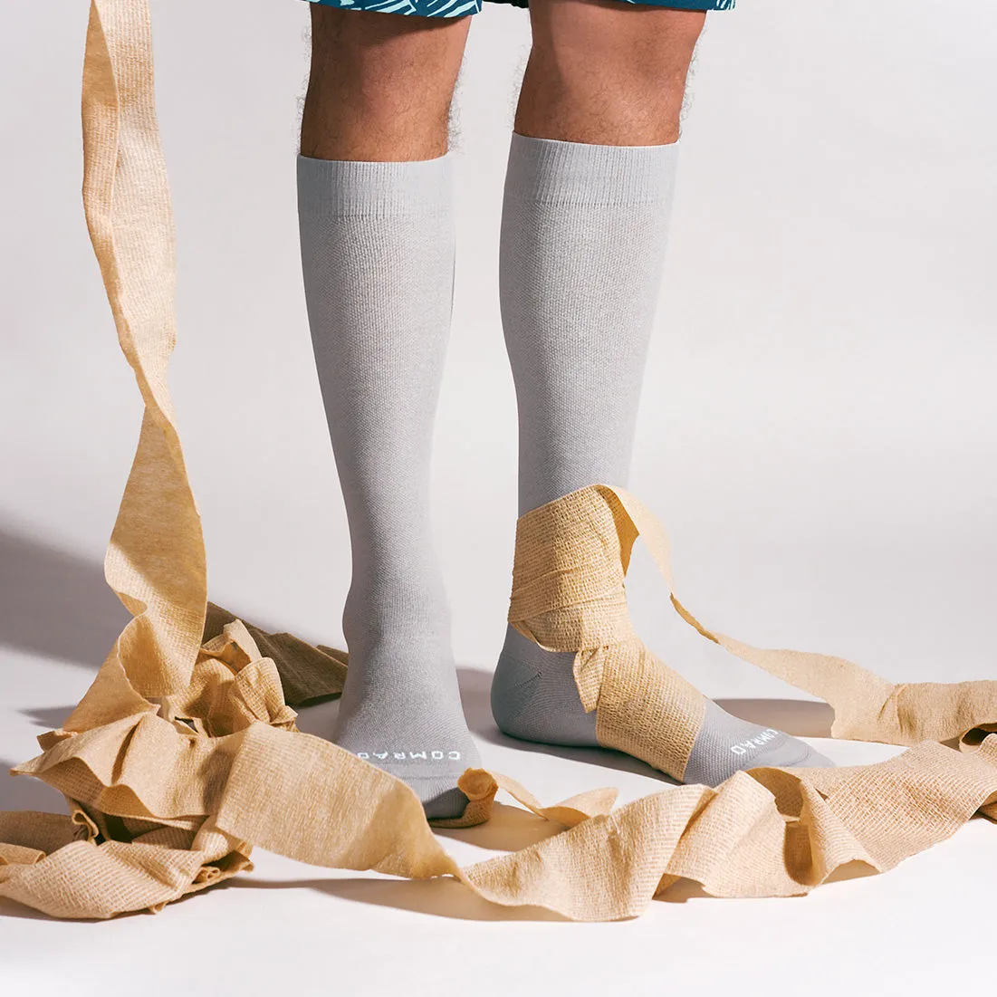 Knee-High Compression Socks – Solid sold by Zulily product image thumbnail 2