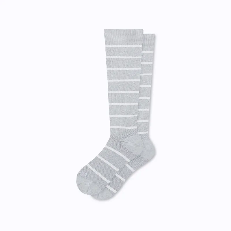 Knee-High Compression Socks – Stripes (20-30 mmHg) made by Zulily