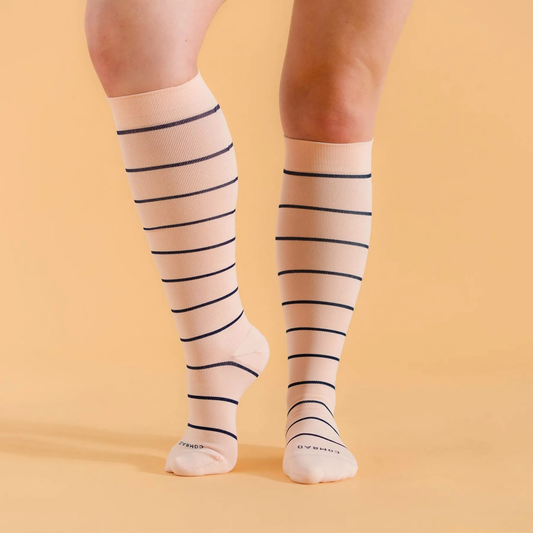 Knee-High Compression Socks - Stripes (20-30 mmHg) sold by Zulily product image thumbnail 2