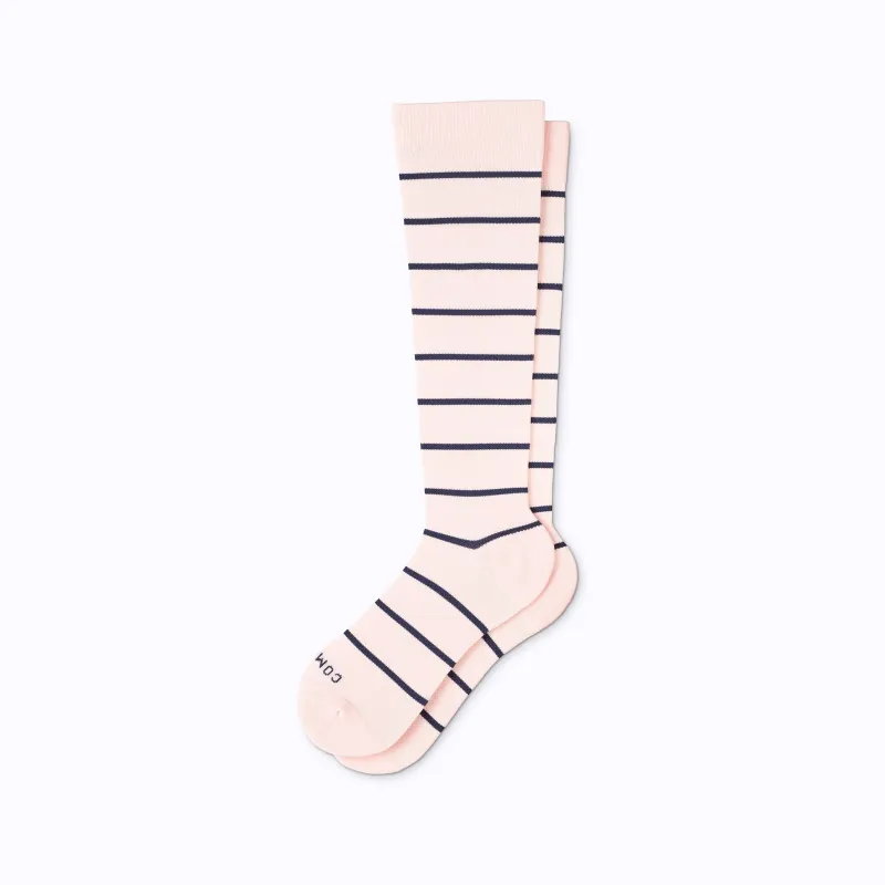 Knee-High Compression Socks - Stripes (20-30 mmHg) made by Zulily