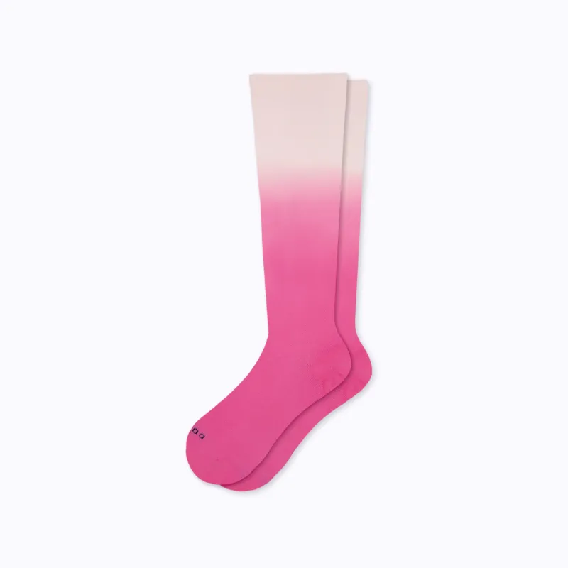 Knee-High Compression Socks - Ombre made by Zulily