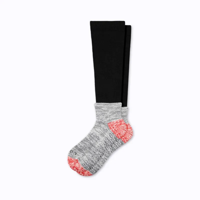 CozyGrip Compression Slipper Socks made by Zulily