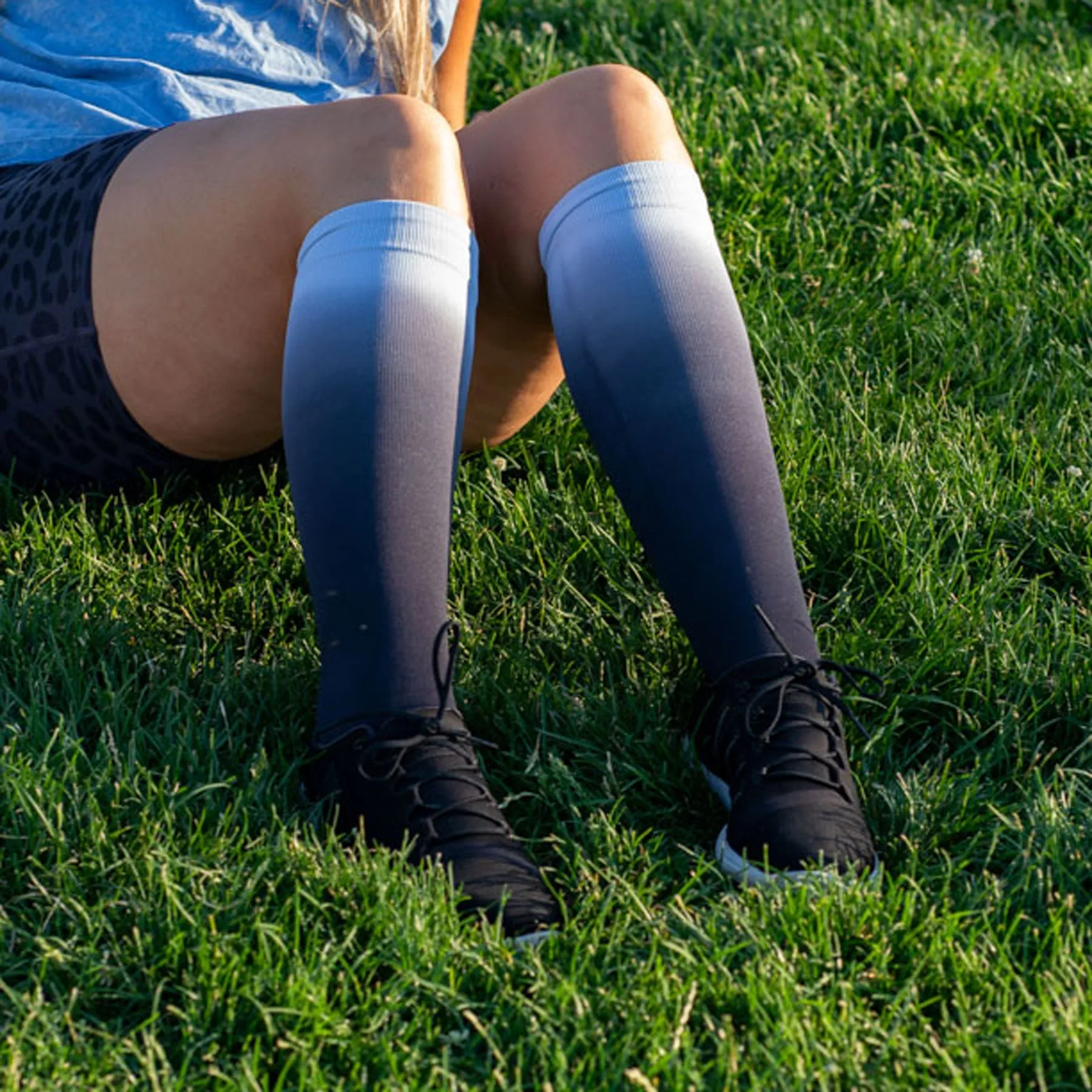 Knee-High Compression Socks - Ombre sold by Zulily product image thumbnail 3