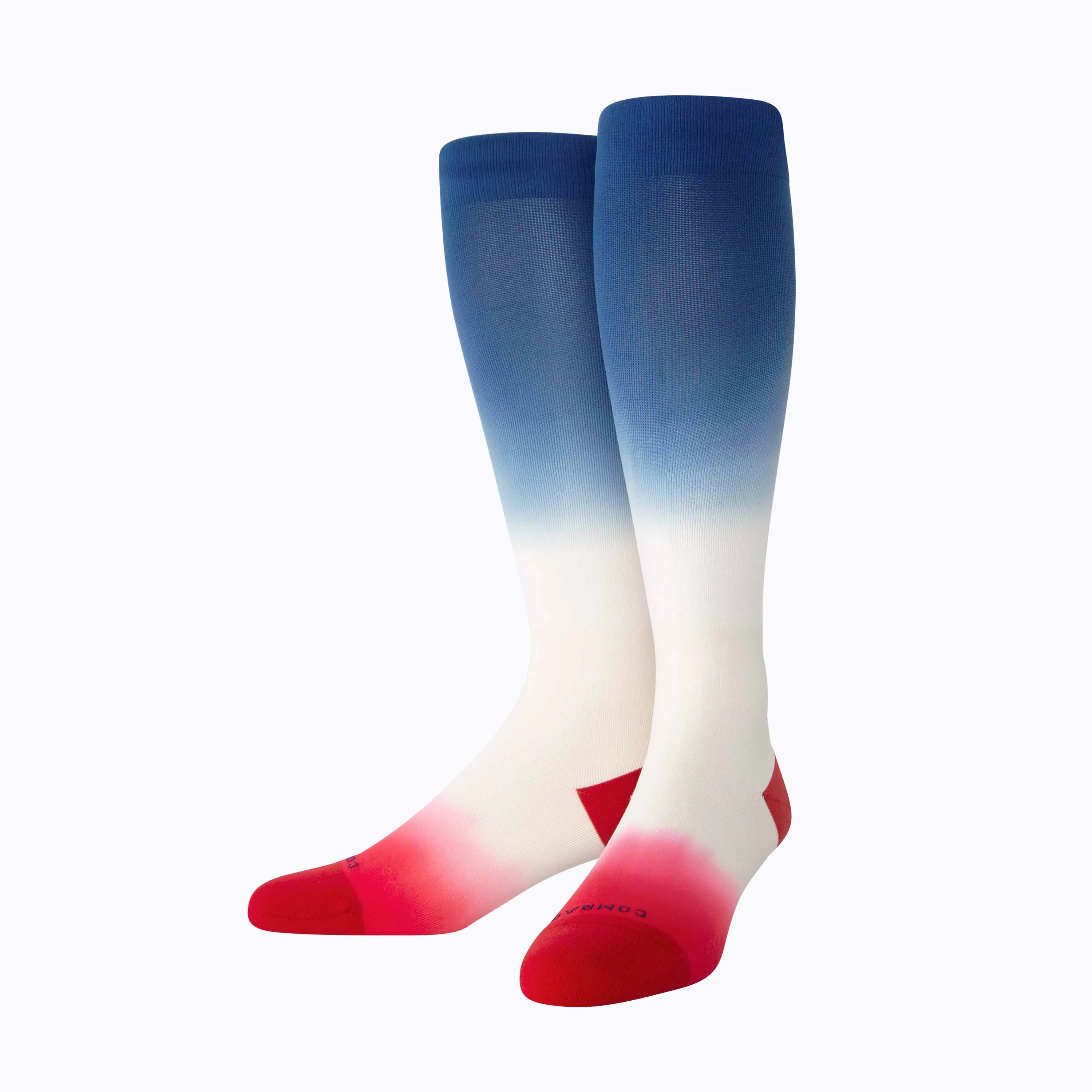 Knee-High Compression Socks – Double-Dip Ombre sold by Zulily product image thumbnail 3