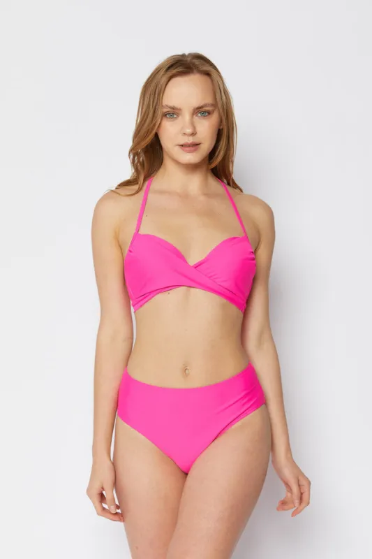 Marina West B2705 Bikini Set (Pink) made by Zulily