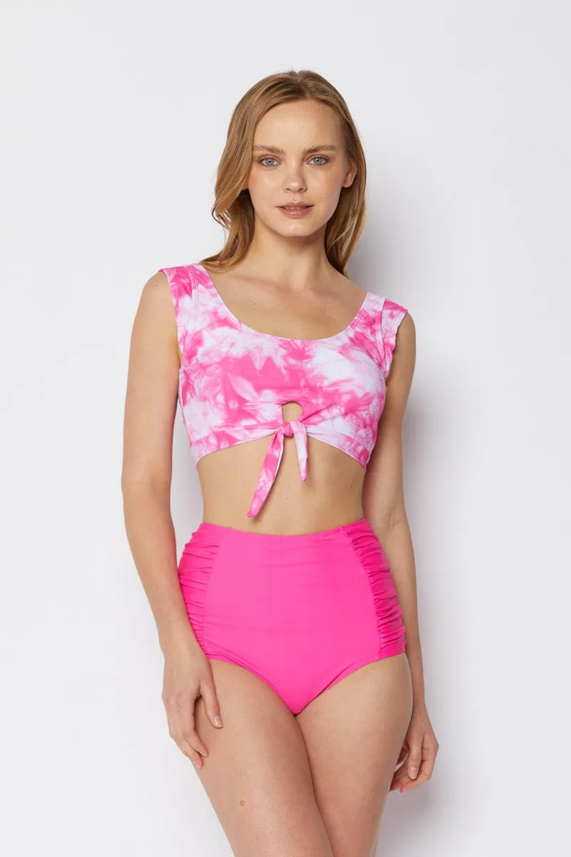 Marina West B2105 Bikini Set (Magenta Tiedye) sold by Zulily
