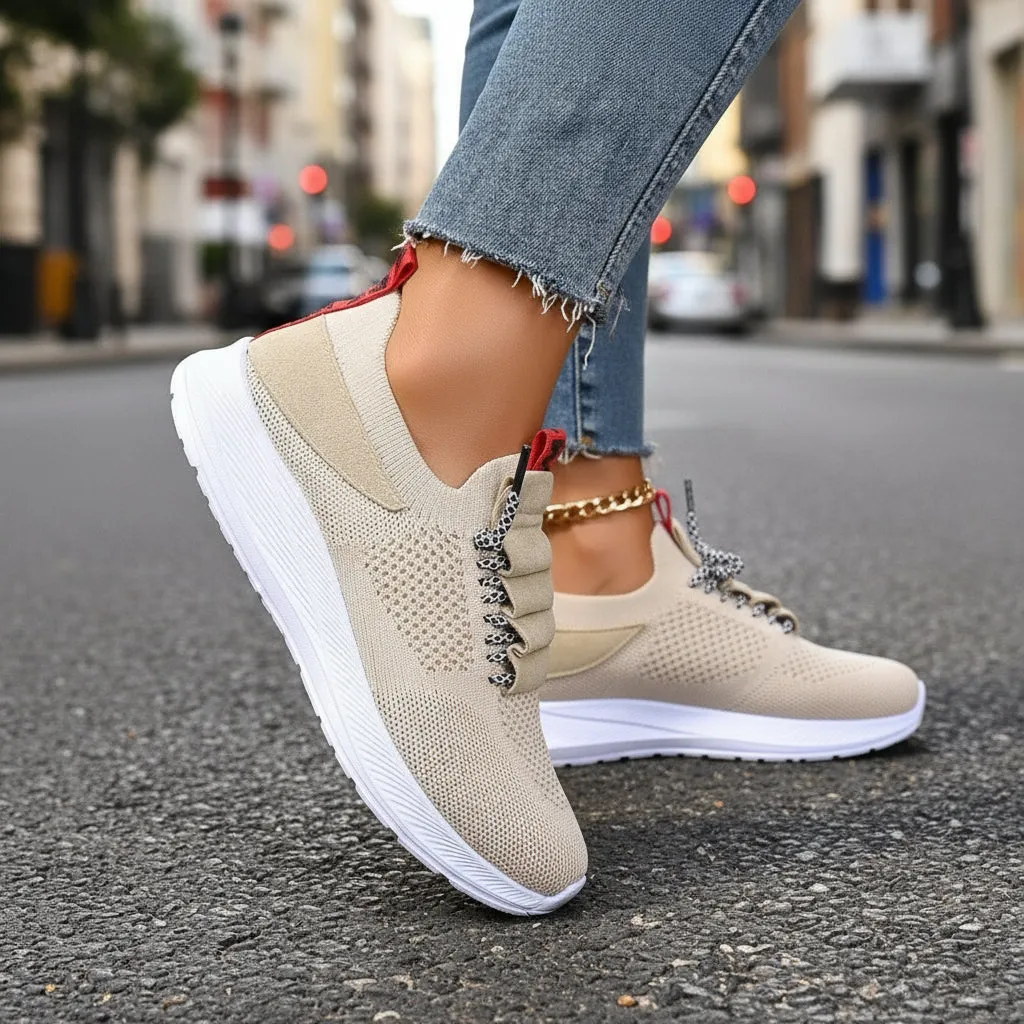 Women’s Non-Slip Round-Toe Casual Sneakers sold by Zulily product image thumbnail 3